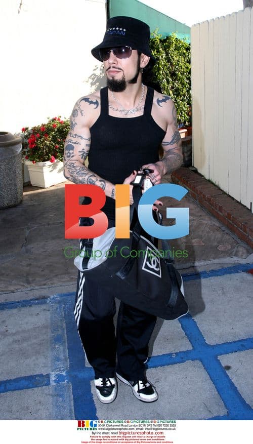 Dave Navarro and Tami Donaldson lunch at Sunset Plaza