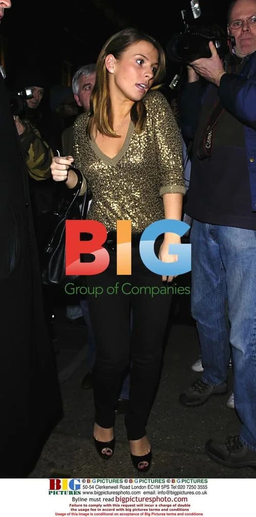 Coleen McLoughlin Dines at Nobu in London