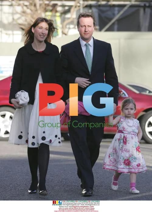 David Cameron Attends Wedding