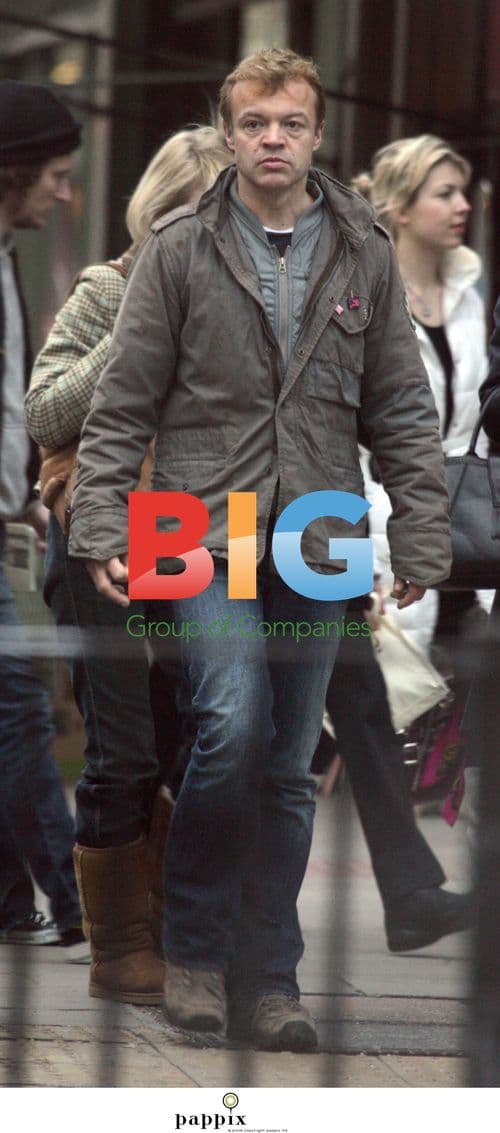 Graham Norton Looks Tired in London