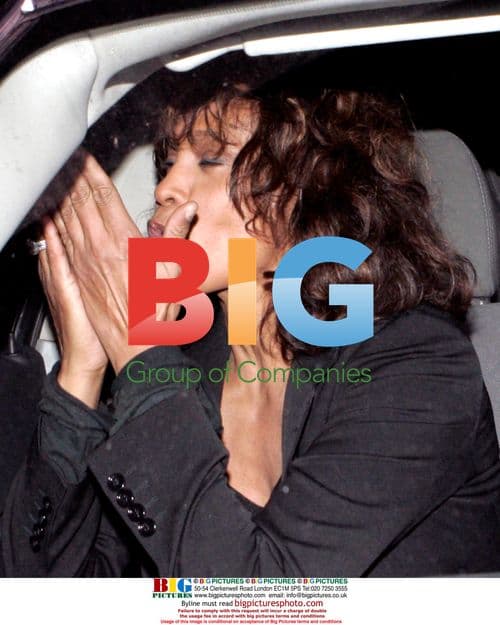 Whitney Houston Dinner with Ray J in Beverly Hills