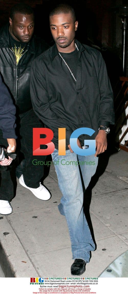 Whitney Houston and Ray J Dinner in Beverly Hills