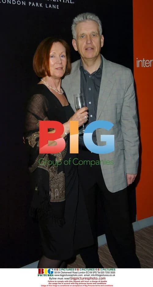 Nicholas Owen and wife Brenda at Alan Halliday Exhibition