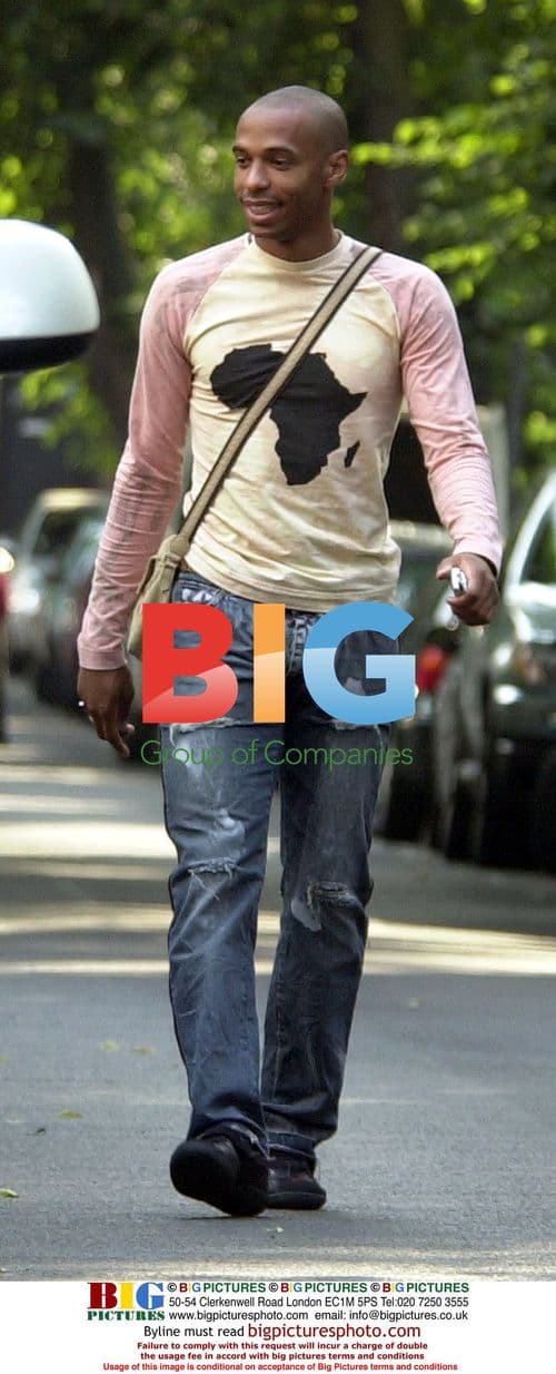 Thierry Henry Drives Cadillac Escalade