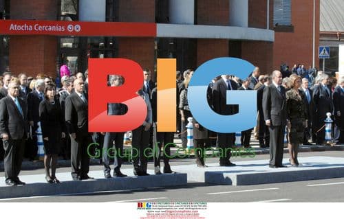 Spanish royals at Madrid bombing memorial