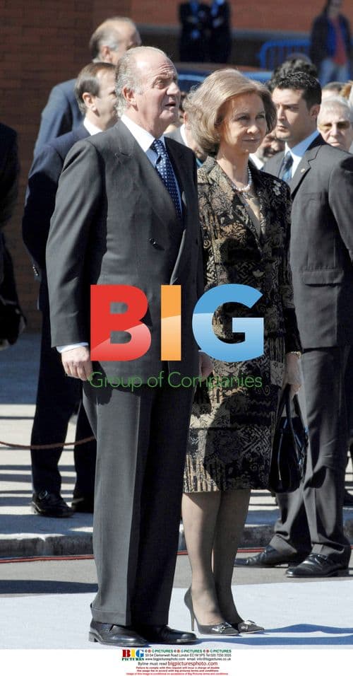 Spanish Royal Family at Madrid Memorial Unveiling