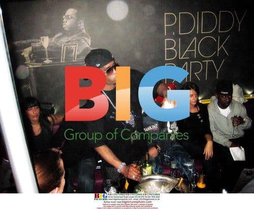 P.Diddy Parties at Stockholm Nightclub