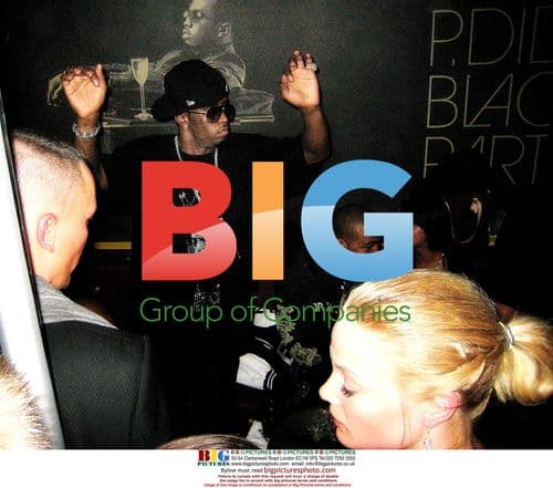 P.Diddy at Hell's Kitchen nightclub in Stockholm