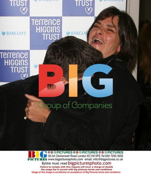 Kenny Goss and Tracey Emin at Terrence Higgins Trust Gala