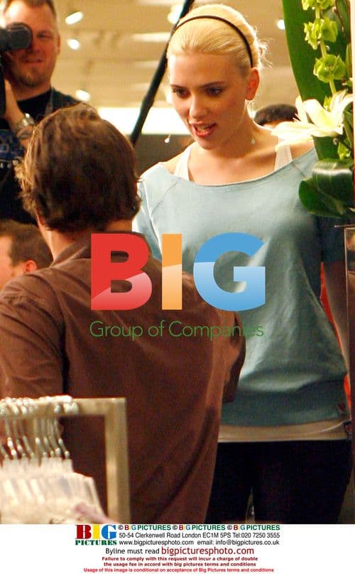 Scarlett Johansson at Nordstrom's LA