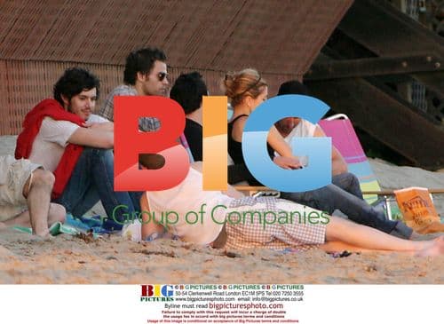 The O.C. Stars Adam Brody and Benjamin Mackenzie in Malibu