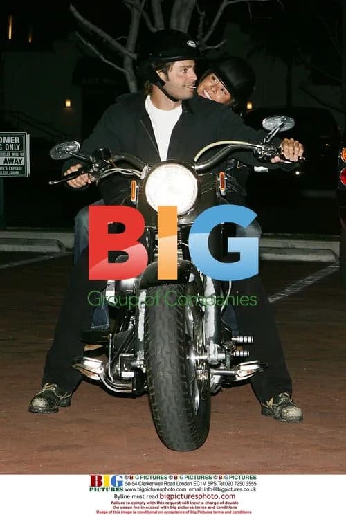 Brooke Burke and David Charvet Ride to Nobu