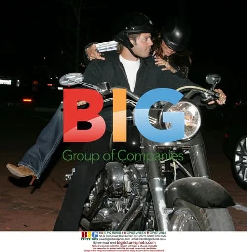 Brooke Burke and David Charvet Ride to Nobu