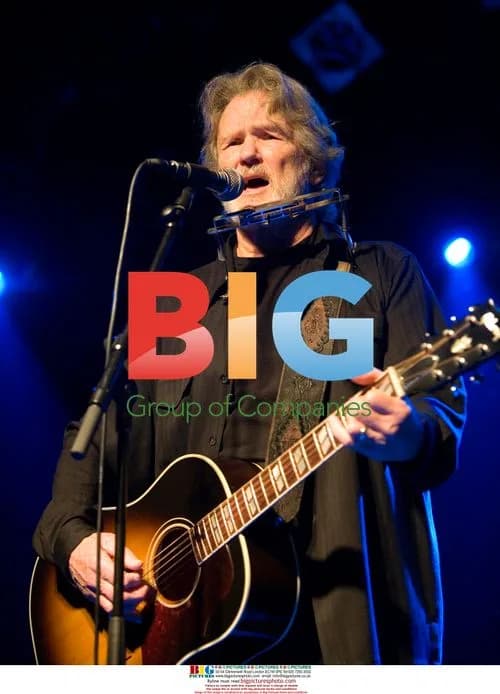 Kris Kristofferson Performing in Malmo, Sweden