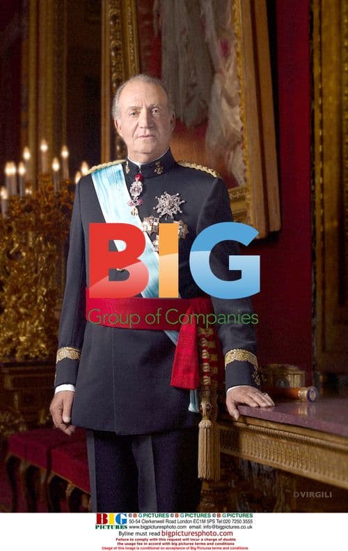 King Juan Carlos and Queen Sofia Official Portraits