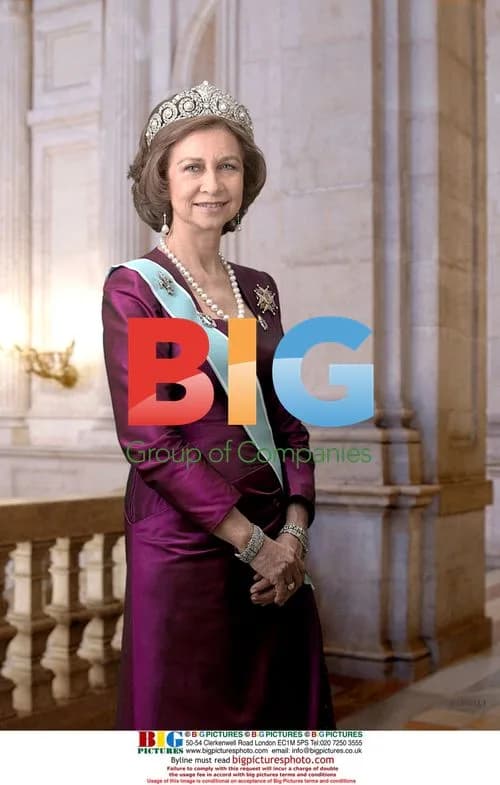 Official Portraits of King Juan Carlos and Queen Sofia