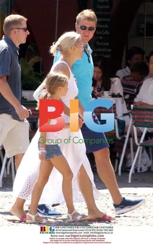 Abramovic Family on Yacht in Porto Venere