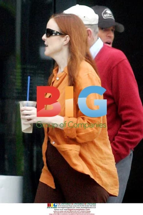 Marcia Cross out getting coffee with parents