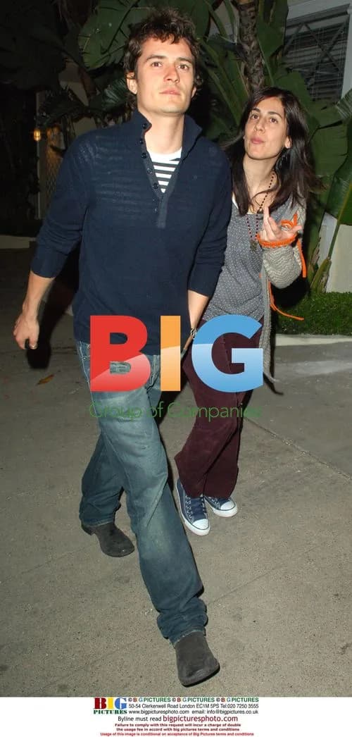 Orlando Bloom Leaving Il Sole in West Hollywood