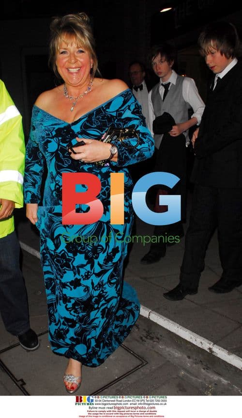 Fern Britton and sons leaving RTS Awards