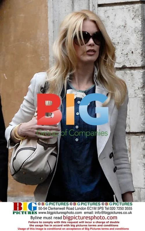 Claudia Schiffer Out and About in Rome