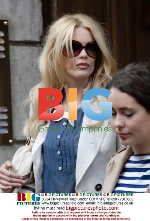 Claudia Schiffer Out in Rome