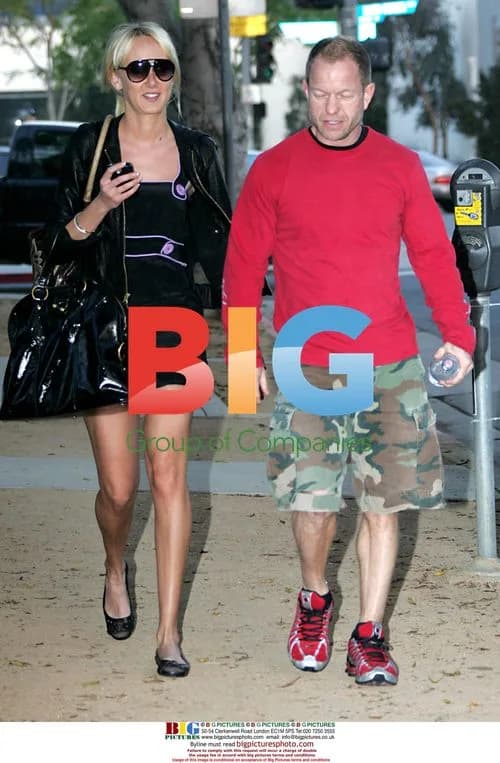 Kimberly Stewart Leaves Gym with Trainer