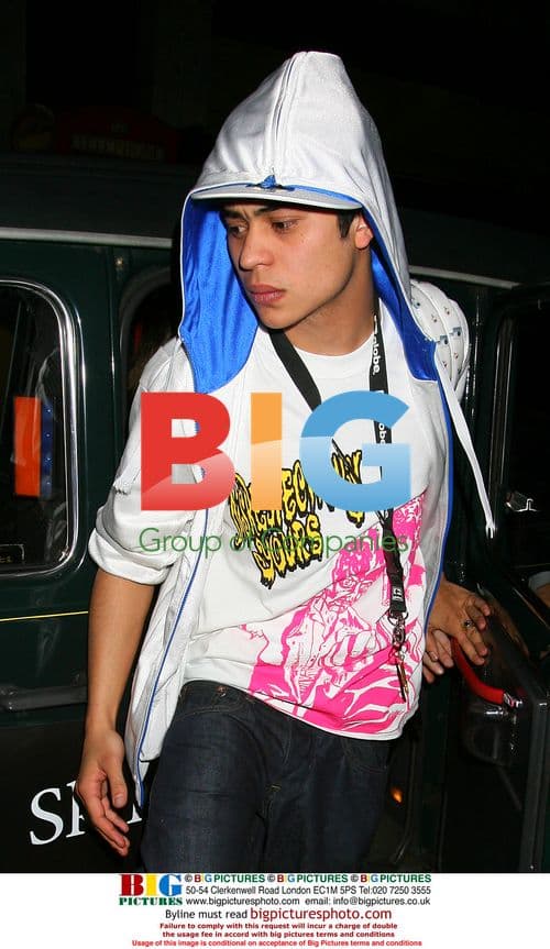 Lily Allen's brother at aftershow party