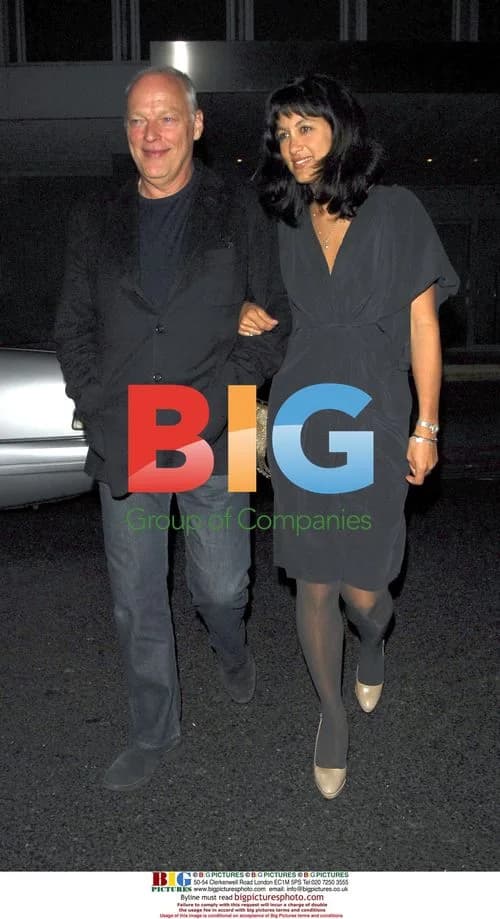 Dave Gilmour and Polly Samson at Sanderson Hotel