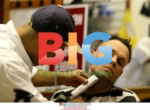 Brian Harvey Gets Haircut and Beard Trimmed