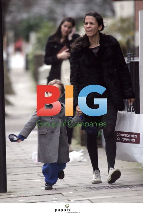 Lisa Moorish with Pete Doherty's Son