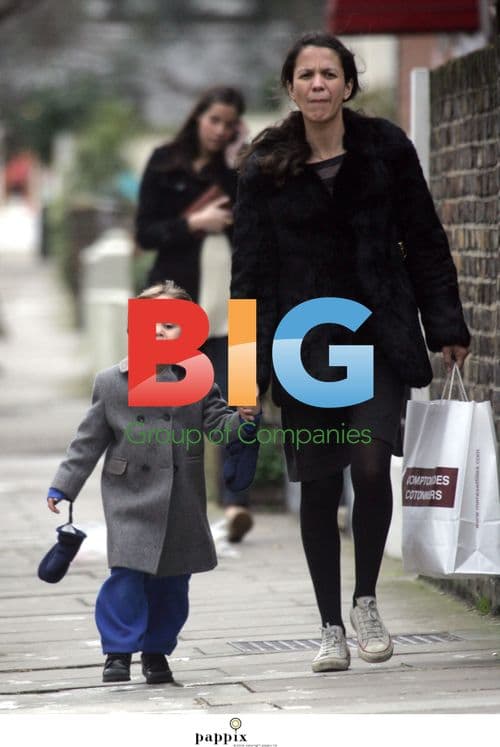 Lisa Moorish with Pete Doherty's son Astile