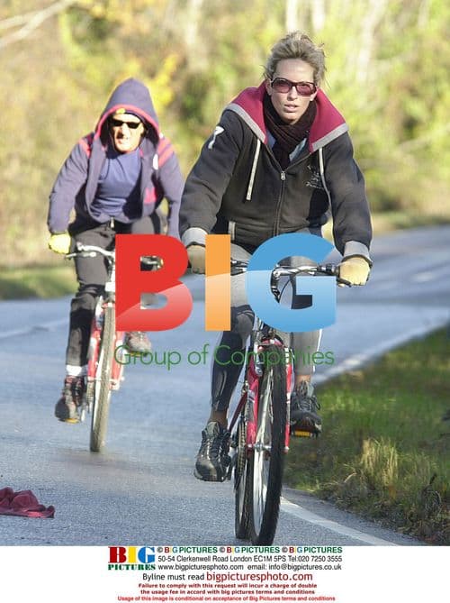 Rod Stewart and Penny Lancaster Bike Ride