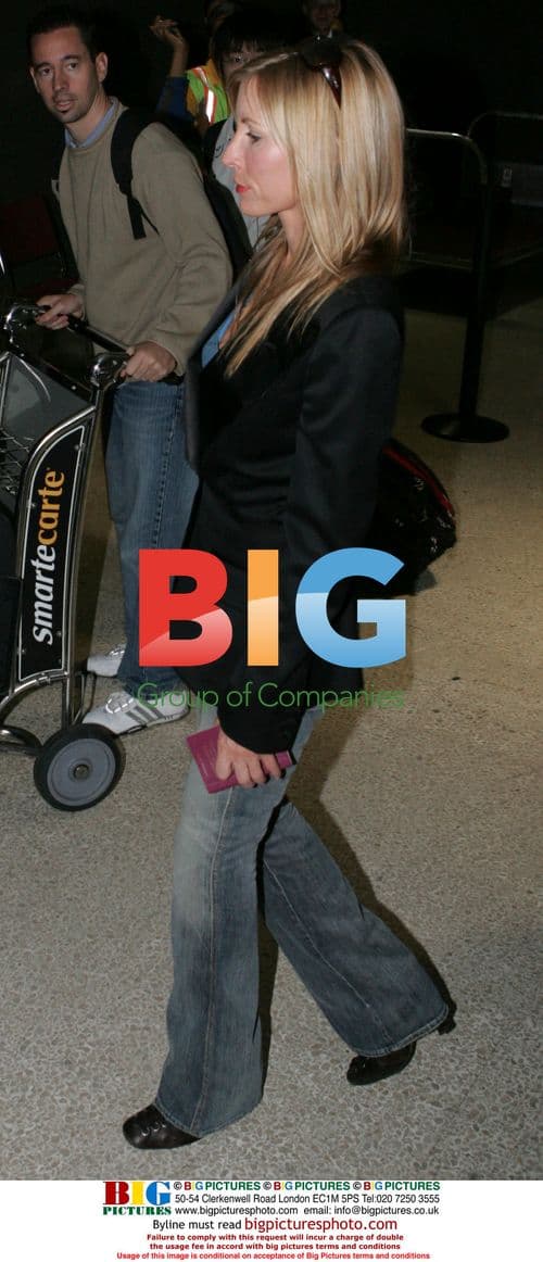 Heather Mills arrives in LA