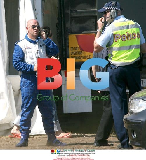 Peter Morrissey at Celebrity Challenge Race