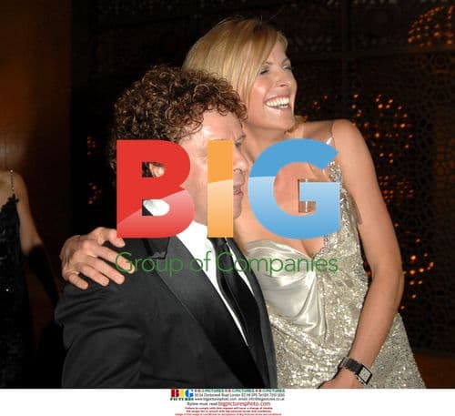 Laura Csortan and Leo Sayer at Grand Prix Ball