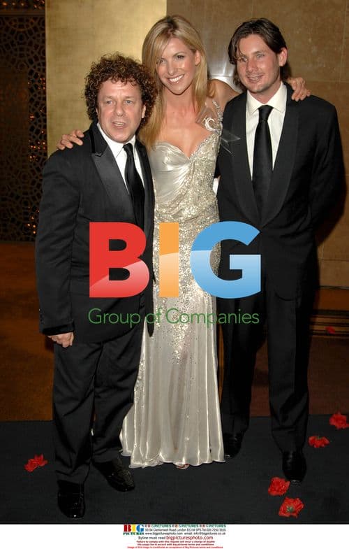 Laura Csortan and Leo Sayer at Grand Prix Ball