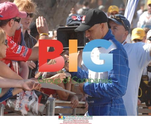 Kelly Slater at Celebrity Challenge Race