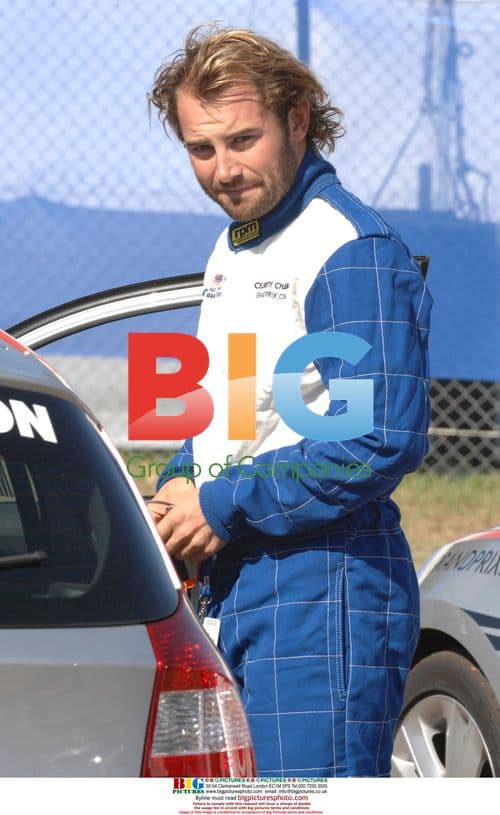 Daniel McPherson at Celebrity Challenge Race