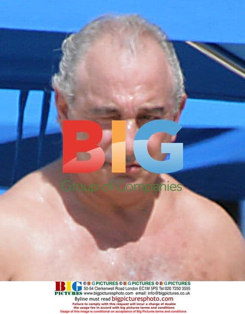 Philip Green in Caribbean Resort