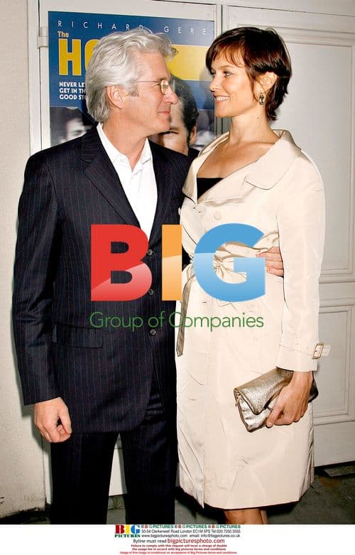 RICHARD GERE & CAREY LOWELL at "The Hoax" Premiere