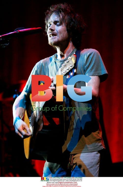 Singer Damien Rice performs in Paris