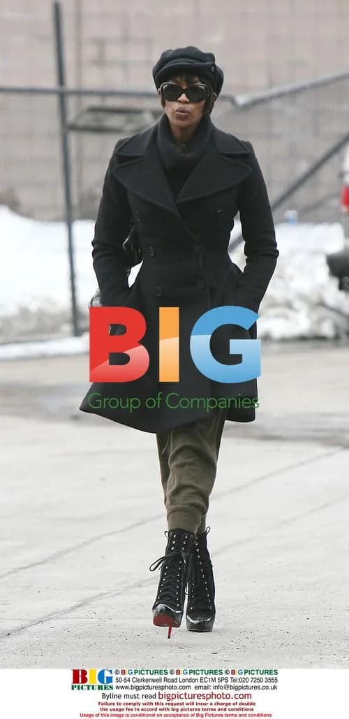 Naomi Campbell Leaves Community Service