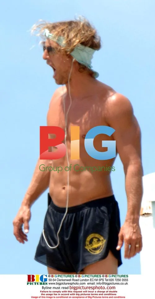 Matthew McConaughey's Workout in Airlie Beach