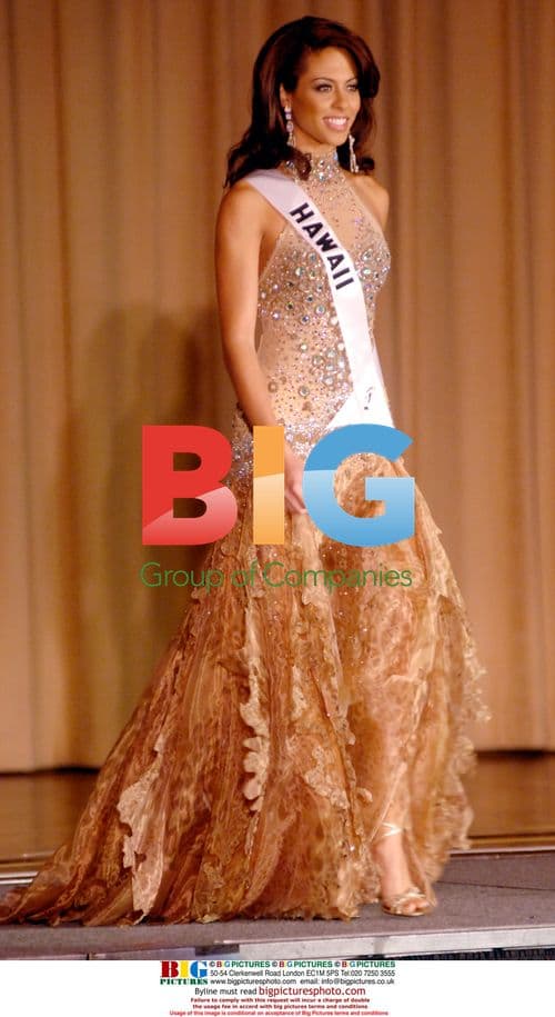 Miss USA 2007 hopefuls on stage