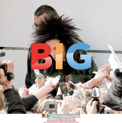 Bill Kaulitz of Tokio Hotel arrives at NRJ radio in Paris