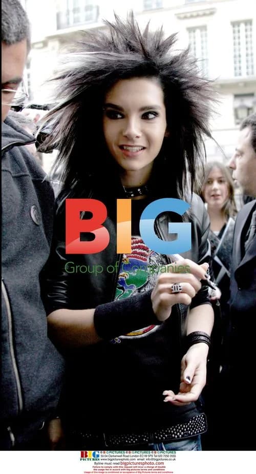Bill Kaulitz of Tokio Hotel arrives at NRJ Paris