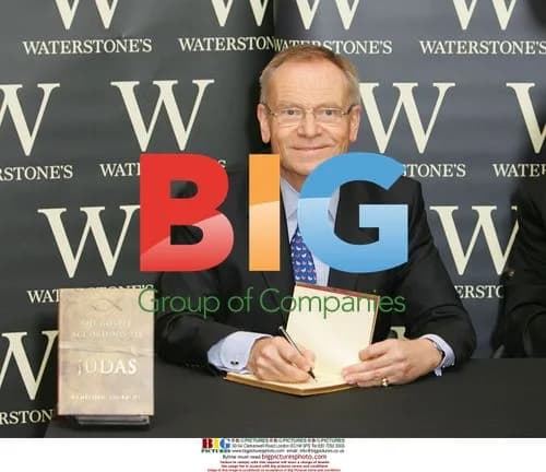 Jeffrey Archer and Francis Moloney book signing