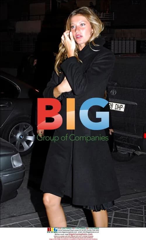 Gisele Bundchen out for dinner in Madrid
