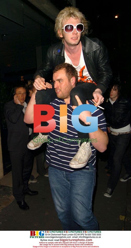 Donny Tourette at 'Towers of London' after party